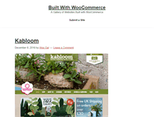 Tablet Screenshot of builtwithwoo.com